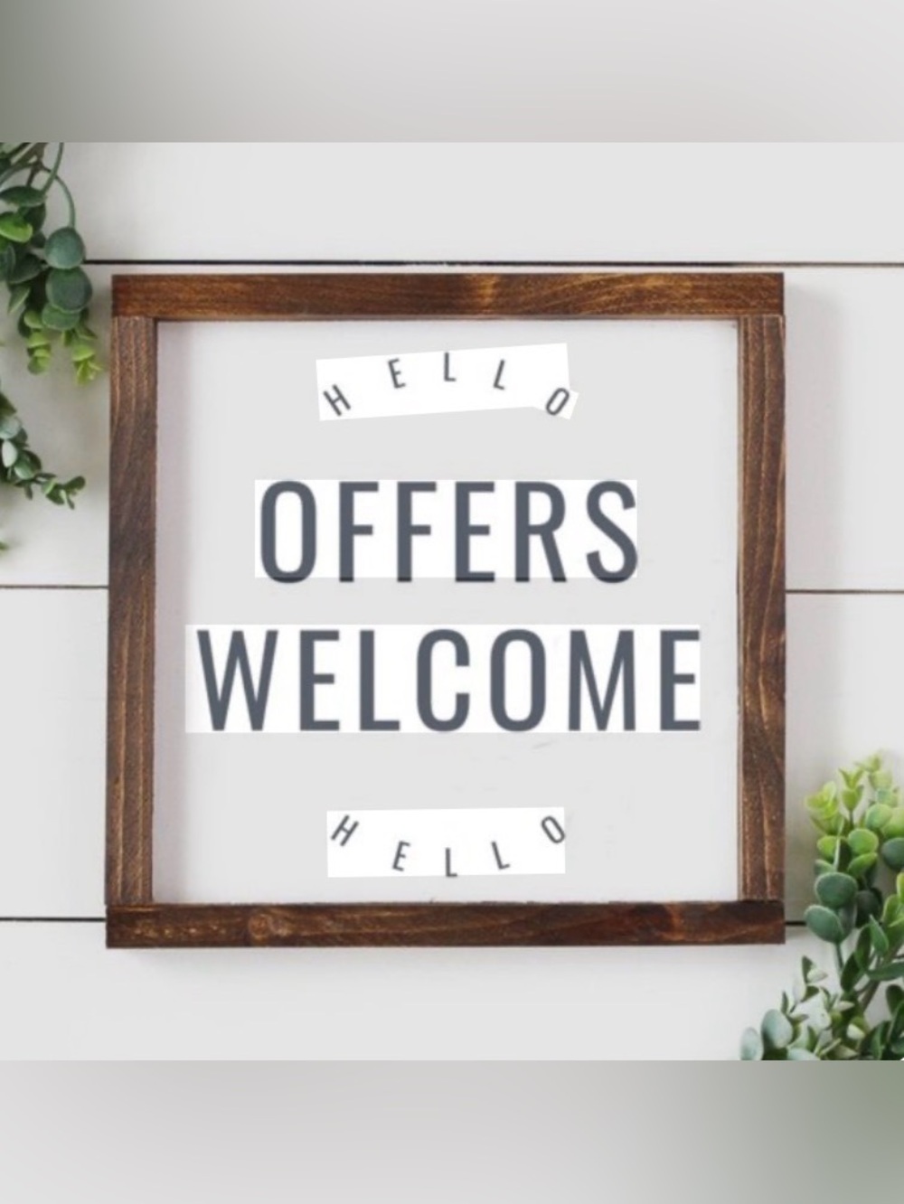 Offers Welcome! All offers considered!
